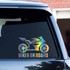 Naljepnica za auto Biker on board