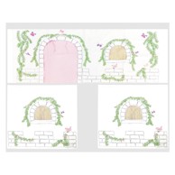 VIPACK Dječje zavjese u setu za krevet 3 kom 195x75 cm Birdy