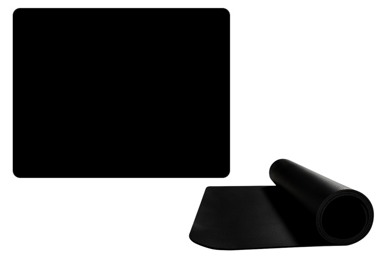 Podloga za tipkovnicu i miš 100 x 50 cm crna