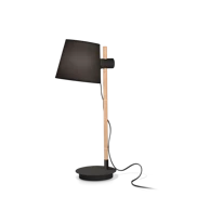 Stolna lampa, Axel, ID272238, TL1, E27, crna