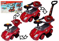 3u1 Mega Car za vožnju crveni