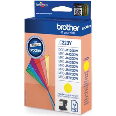 BROTHER Tinta LC223YBP, žuta, originalna