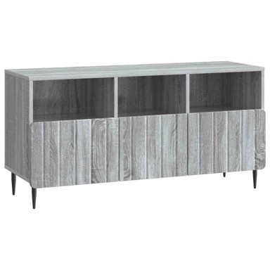 TV ormarić, dimenzije 102 x 34,5 x 50 cm, konstruirano drvo, siva sonoma