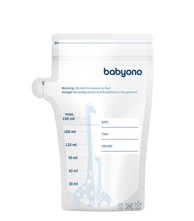 BABYONO Vrećice za pohranu mlijeka, 30 kom., 180 ml