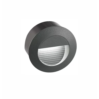 Vanjska zidna svjetiljka Krypton, LED, 3W, 3000 K, 270 lm, IP54, NL726407, tamno siva