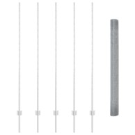 Zavarena žičana ograda s 10 U post 1.6x10 m čelik, siva