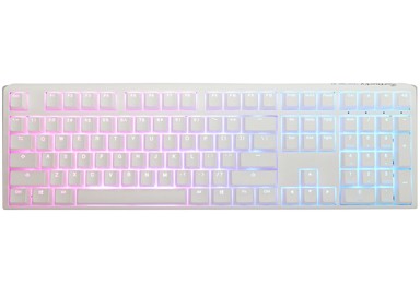 DUCKY Tipkovnica RGB One 3 Gaming USB QWERTY američka bijela