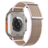 B-STRAP Velcro Nylon remen za Apple Watch 42/44/45mm, silty sand