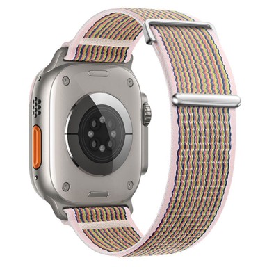 B-STRAP Velcro Nylon remen za Apple Watch 42/44/45mm, silty sand