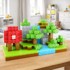 Set magnetskih blokova Kocke Pixels Forest 3D, 154 kom