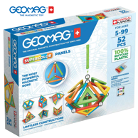 GEOMAG Magnetni konstrukcijski set Supercolor paneli 52 kom