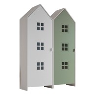 VIPACK Bijela/zelena dječja garderoba 115x171,5 cm CASAMI BRUGES 