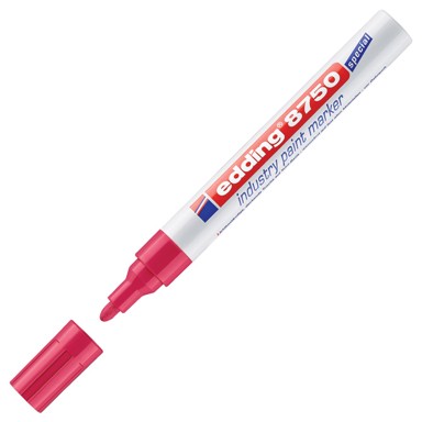 EDDING Marker 8750 2-4mm, crvena