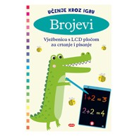 LUSIO Vježbenica s LCD pločom, brojevi