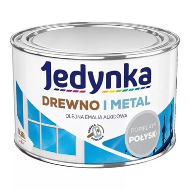 Alkidni emajl za drvo i metal 5EMAL.POP0,4, pepeljasto sivi, 0,36 l