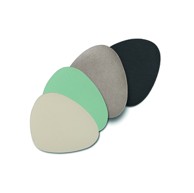 ZELLER Podmetači za čaše mint zeleni 6 kom 10x12 cm (27059)