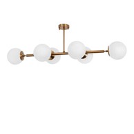 Stropna svjetiljka Fazli, 6xE14, vintage