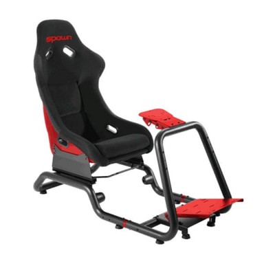 SPAWN Gaming stolica Cockpit, crveno/crna