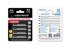 SLOMART Punjive baterije Esperanza AA Ni-MH 2600 mAh, 4 kom, crne