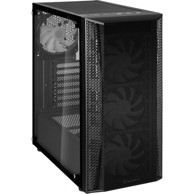SILVERSTONE Kućište Fara B1 Pro, mid tower, ATX, kaljeno staklo, crno