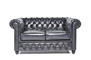 CHESTERFIELD Dvosjed Original Leather, 2-sjedišta, Wash Off Blue