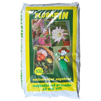 Univerzalni prirodni supstrat Florafin, 10 l