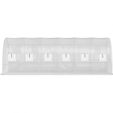 VEVOR Staklenik hodni tunel, 609,6 x 304,8 x 243,8 cm