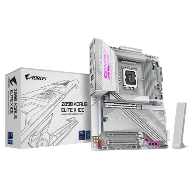GIGABYTE Matična ploča Z890 A Elite X Ice, Intel Z890, ATX, s. LGA1851