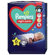 PAMPERS Night Pants pelene gaćice veličina 6 19 kom