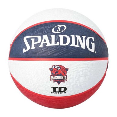 SPALDING Košarkaška lopta Baskonia Vitoria, veličina 7, crvena
