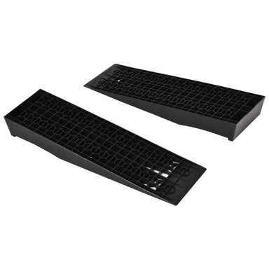 HOMESTAR Set rampi za prag, 70 x 20 x 8 cm, crna, 2 kom
