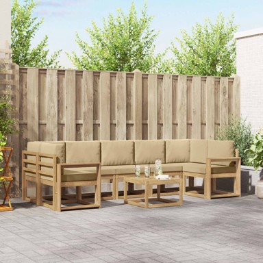Set vanjskih sofa, 6 pcs
