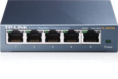 TP-LINK Mrežni preklopnik SG105, 5x Gigabit Ethernet