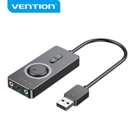 VENTION USB zvučna kartica CDRBB, muški na 3x 3.5mm ženski