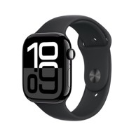 APPLE Pametni sat Watch Series 10 GPS + Cellular, 46 mm, aluminij Onyx, crni sportski remen M/L, MWY43ET/A