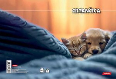 TARGET Crtančica Životinje B5, linije, 16 listova, meki uvez