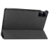 JUST IN CASE Preklopna maskica od umjetne kože za Xiaomi Redmi Pad, crna