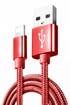 KOANNI KB2 Lightning USB kabel za iPhone Quick Charge 3.0, crveni