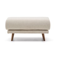 KAVE HOME Bež tabure od šenila Karin