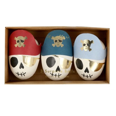 MERI MERI Party dodaci Pirate Skulls Surprise Balls