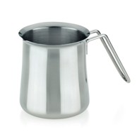 KELA Lončić za mlijeko Herta 0,35 l, srebrna