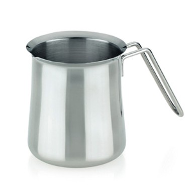 KELA Lončić za mlijeko Herta 0,35 l, srebrna