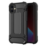 Maskica za iPhone 13 Pro, Metalic Armor Case, crna