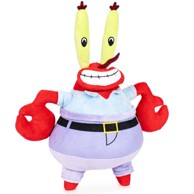 SPUŽVA BOB Plišana igračka Gospon Klještić  33cm