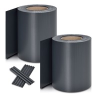 HOMESTAR Set traka za privatnost ograde 35 x 0,19 m, antracit, 2 kom