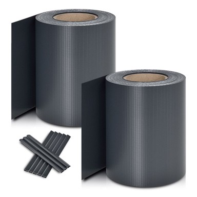 HOMESTAR Set traka za privatnost ograde 35 x 0,19 m, antracit, 2 kom