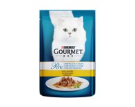 GOURMET PERLE Hrana za mačke, grill piletina, 85 g