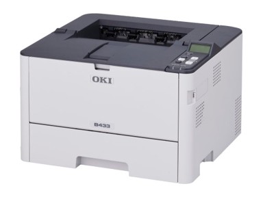 OKI Laserski pisač B433DN, brzina 40 str./min, 1200 dpi, duplex, USB, Gigabit Ethernet