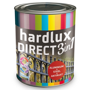 CHROMOS SVJETLOST boja za metal Hardlux 3U1 MAT RAL 9016 0,75 l