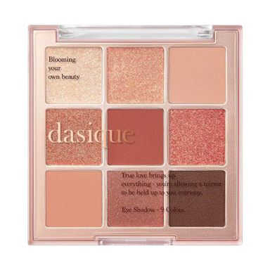 DASIQUE Paleta sjenila za oči Shadow Palette 02 Rose Petal 8 g